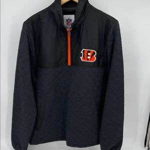 NWT NFL G-III Quilted Quarter Zip Pullover/Jacket Men Medium